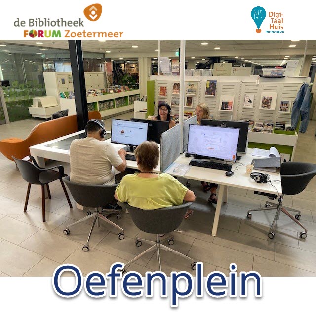 Digi-Taalhuis Zoetermeer start met Oefenplein